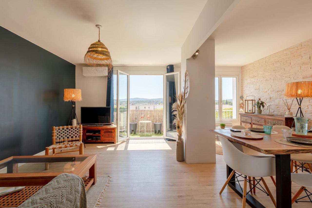 Le Blue Sea - Appt Classe 3 Etoiles A 650M De La Plage Le Lavandou Exterior foto